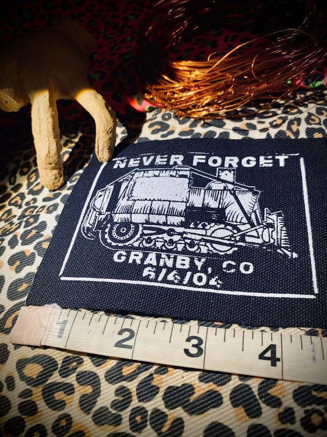 Granby Colorado, never forget. Killdozer patch