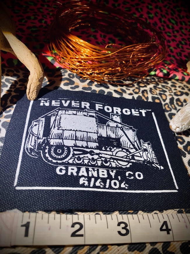 Granby Colorado, never forget. Killdozer patch