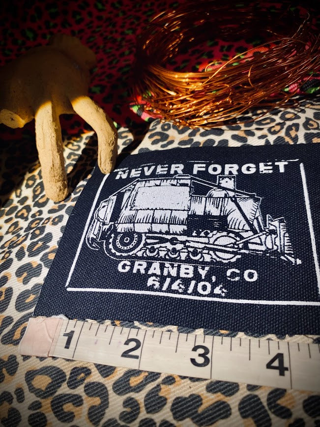 Granby Colorado, never forget. Killdozer patch