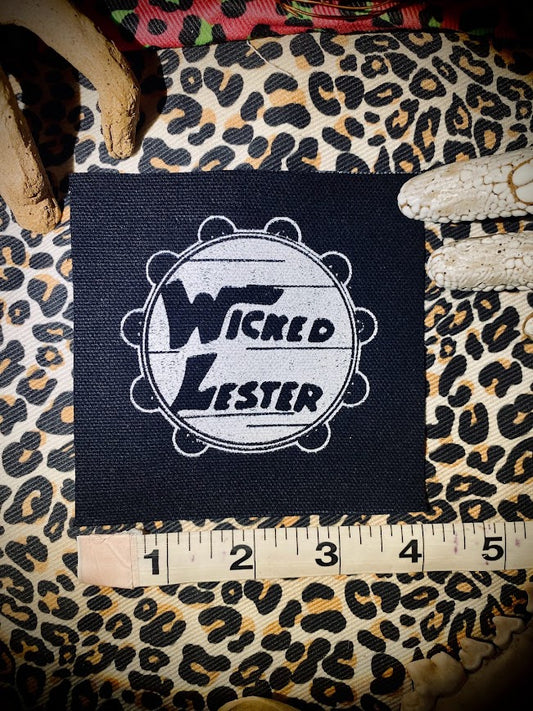 Wicked Lester sew on patch