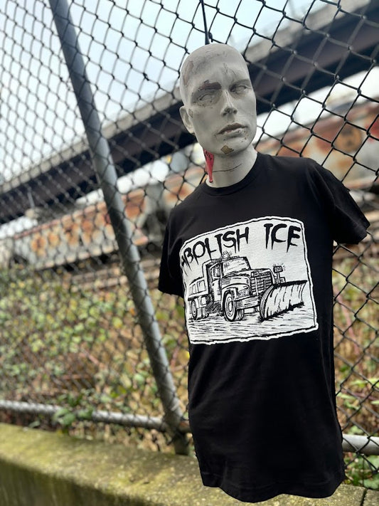 Abolish ICE snowplow t-shirt