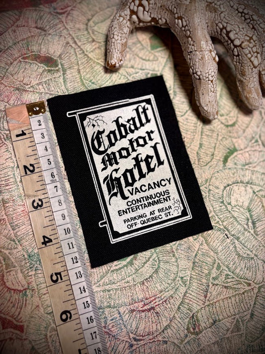 Cobalt Motor Hotel patch.