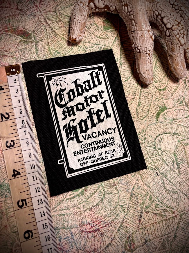 Cobalt Motor Hotel patch.