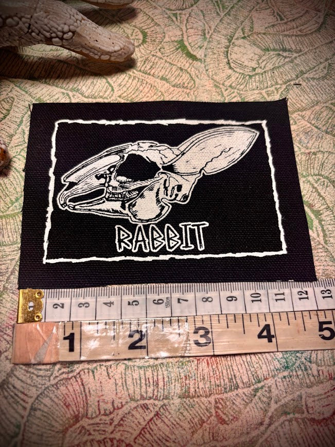Rabbit skull patch