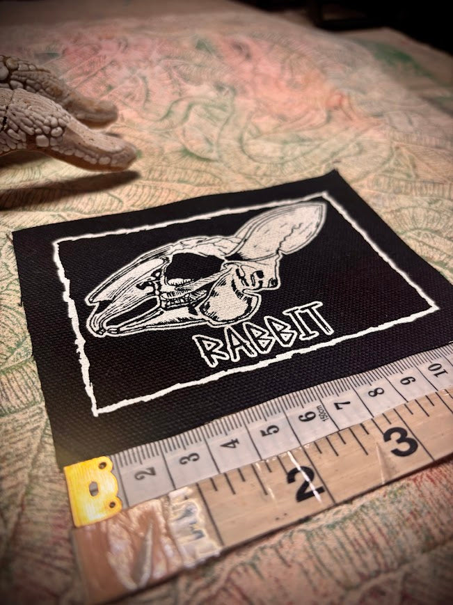 Rabbit skull patch