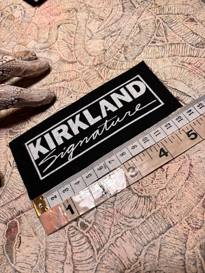 Kirkland Signature punk patch