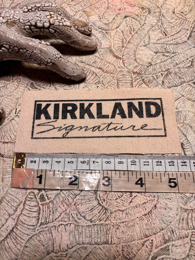 Kirkland Signature punk patch