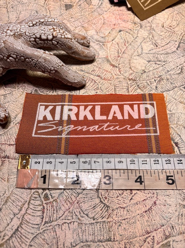 Kirkland Signature punk patch