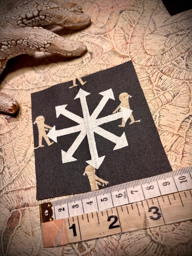 Chaos star sew on patch