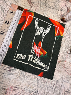 The Trashman sew on patch