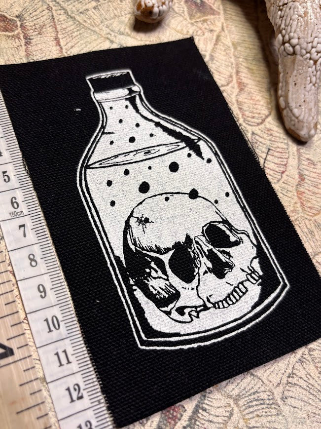 Skull in a Bottle patch.