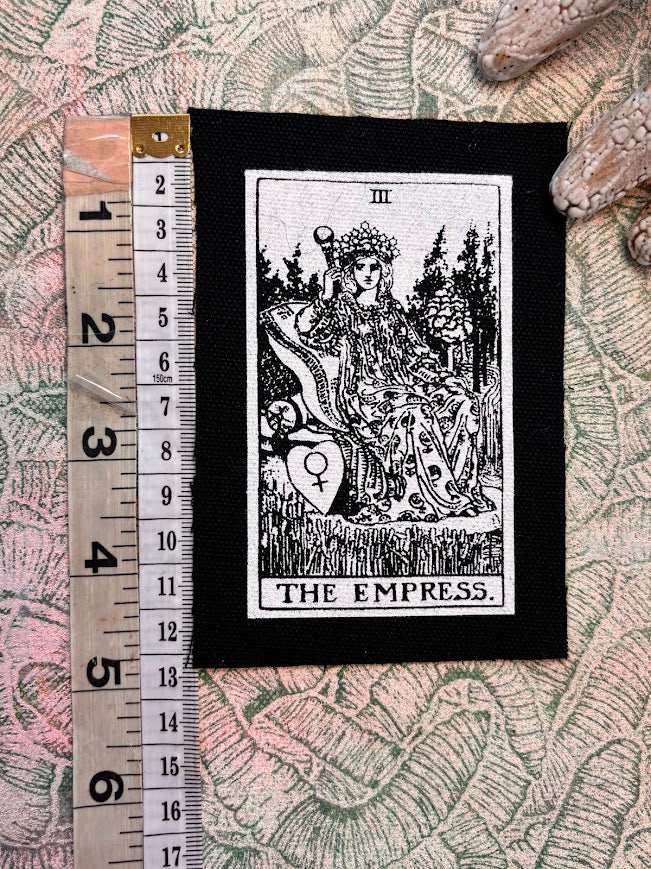 The Empress tarot patch.
