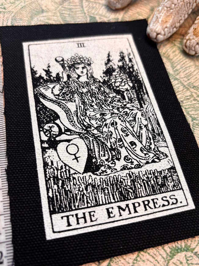 The Empress tarot patch.