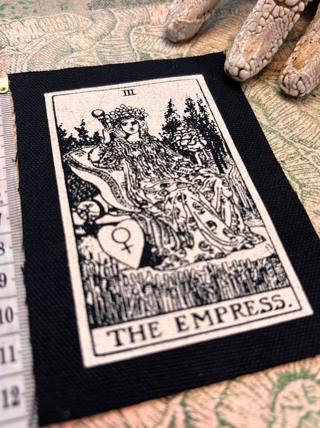 The Empress tarot patch.