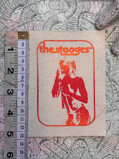 The Stooges sew on patch