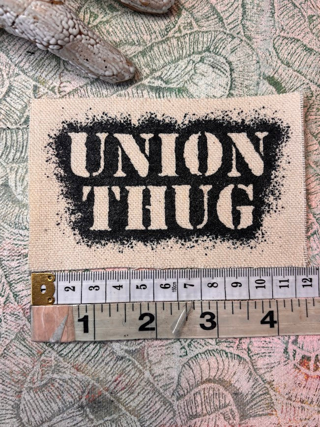 Union Thug sew on patch