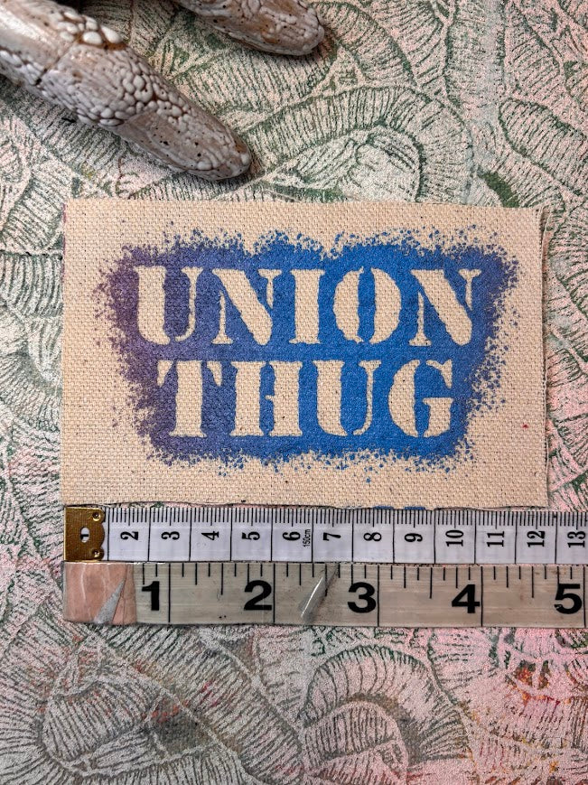 Union Thug sew on patch