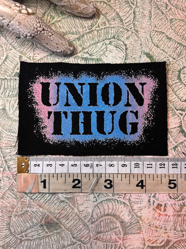 Union Thug sew on patch