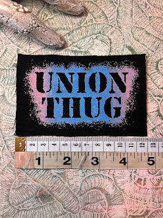 Union Thug sew on patch