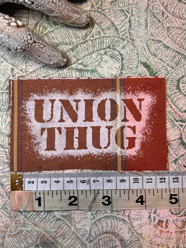 Union Thug sew on patch