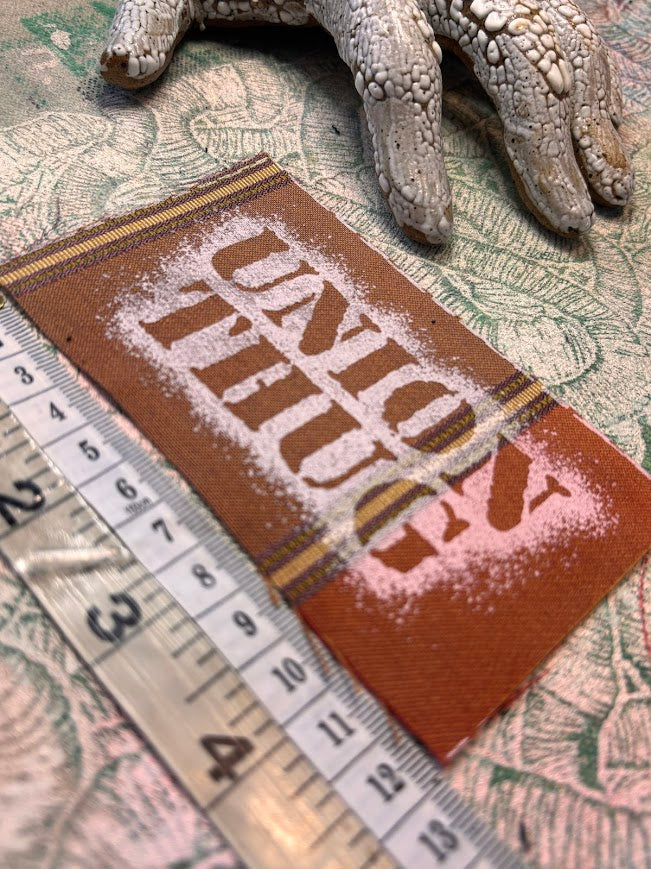 Union Thug sew on patch