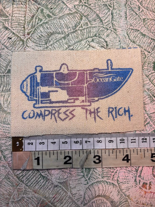 Compress The Rich, OceanGate Titan submersible patch