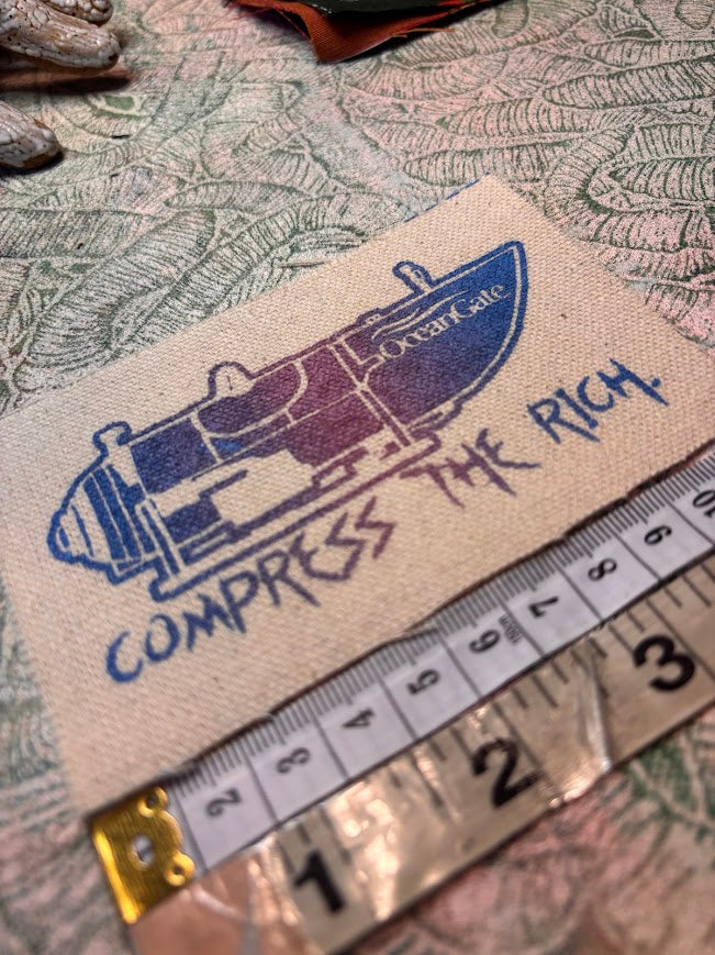 Compress The Rich, OceanGate Titan submersible patch