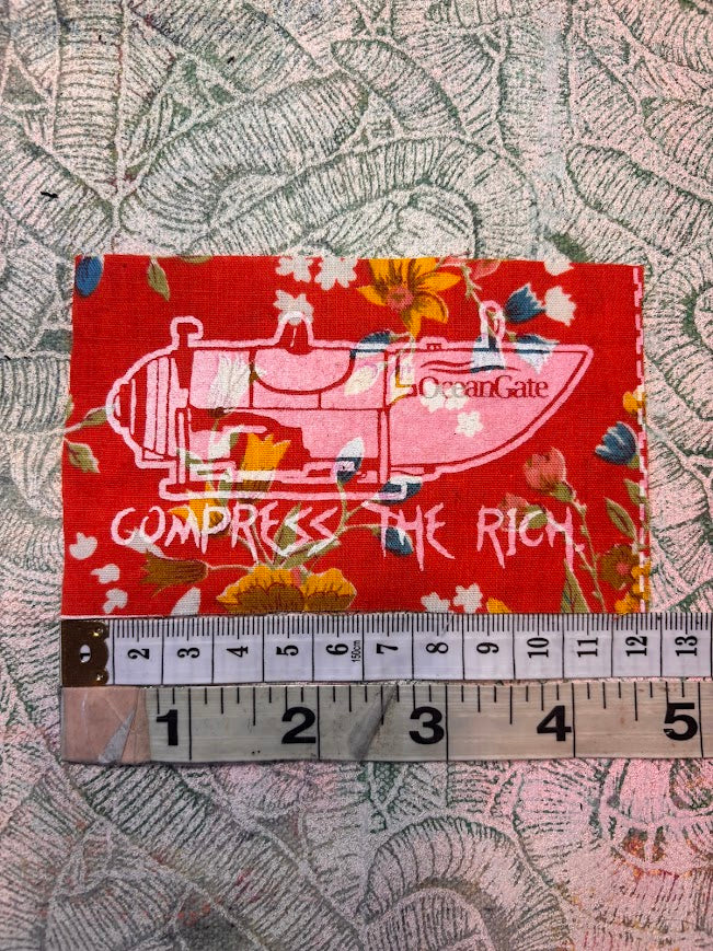 Compress The Rich, OceanGate Titan submersible patch