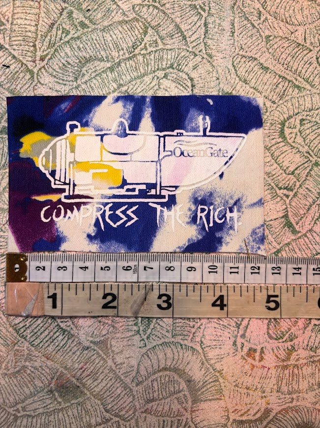 Compress The Rich, OceanGate Titan submersible patch