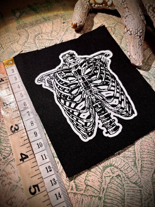 Rib Cage Sew on patch