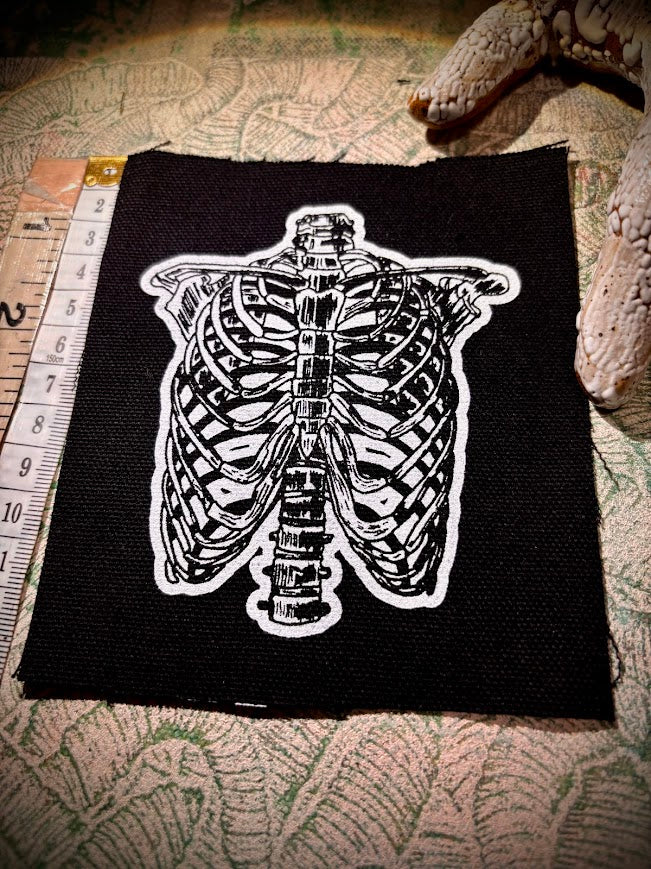 Rib Cage Sew on patch