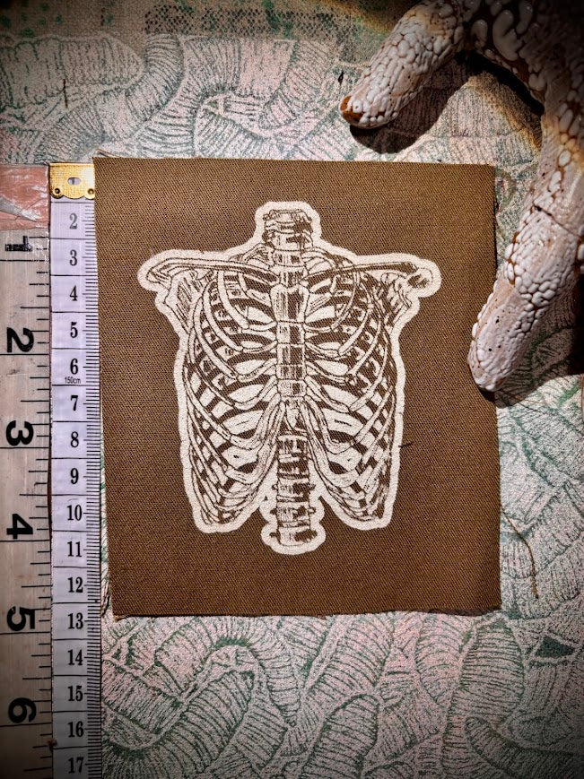 Rib Cage Sew on patch