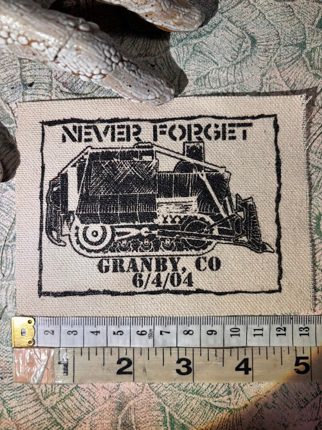 Killdozer sew on patch