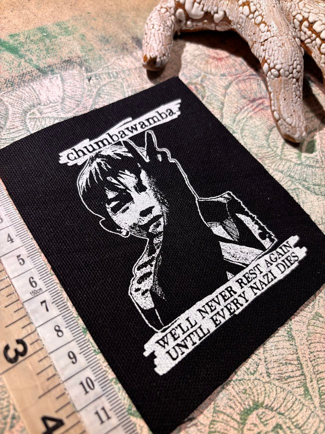 Chumbawamba patch.