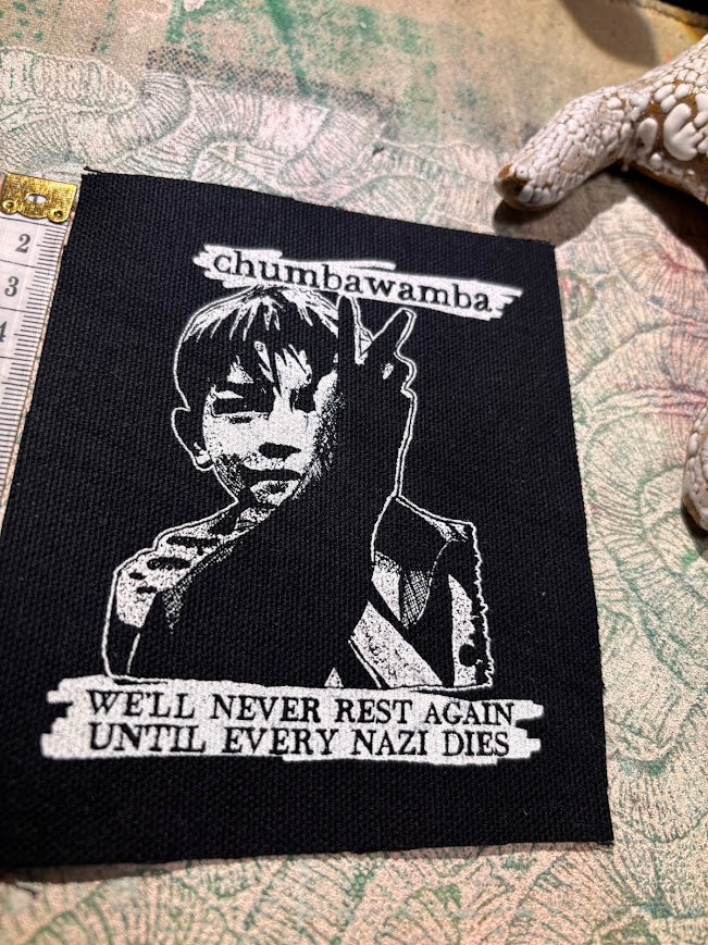 Chumbawamba patch.