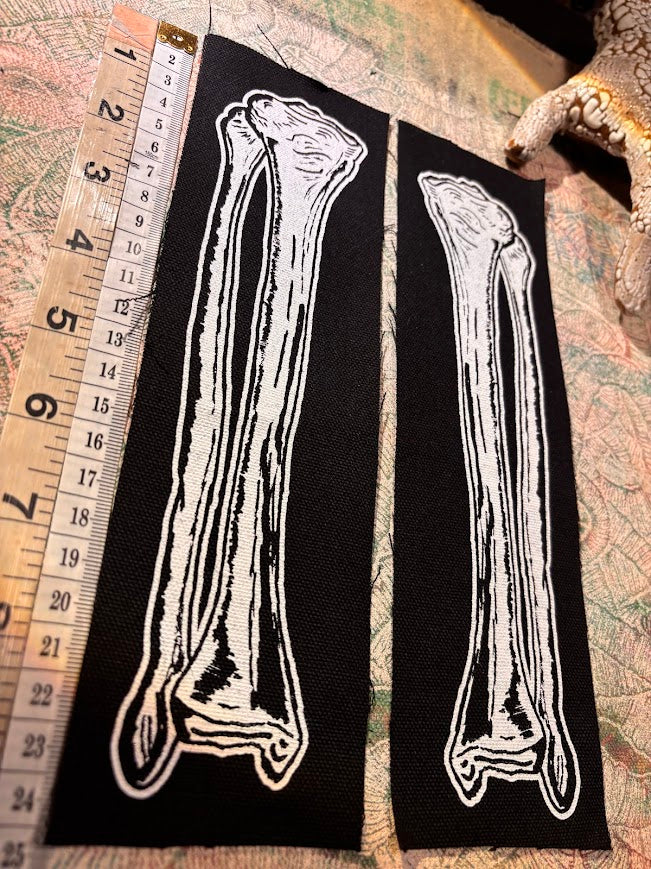 Tibia-Fibula, Tibula leg bone patch.