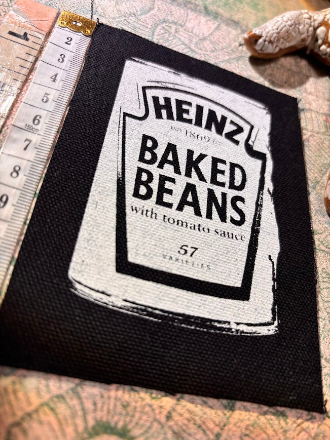 Heinz baked beans patch.