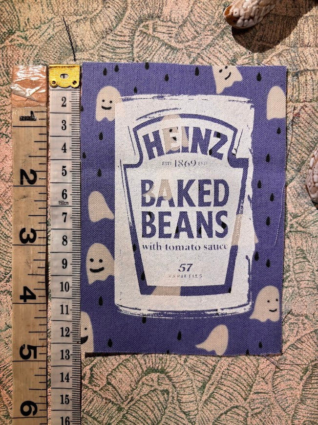 Heinz baked beans sew on patch