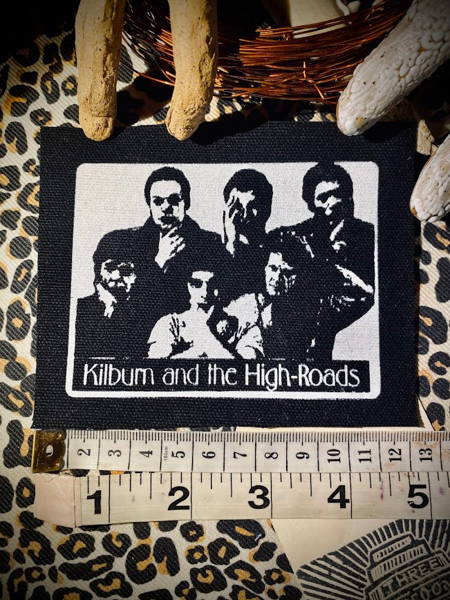 Kilburn and the High Roads, Ian Dury sew on patch