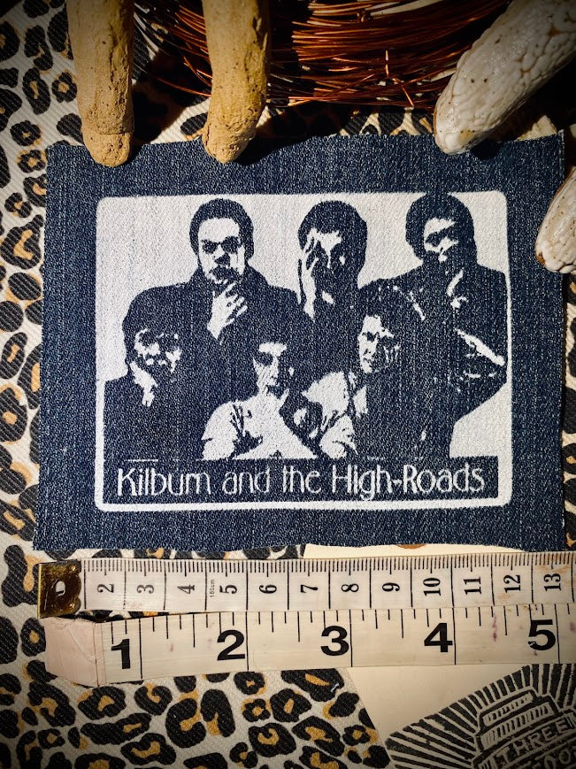 Kilburn and the High Roads, Ian Dury sew on patch