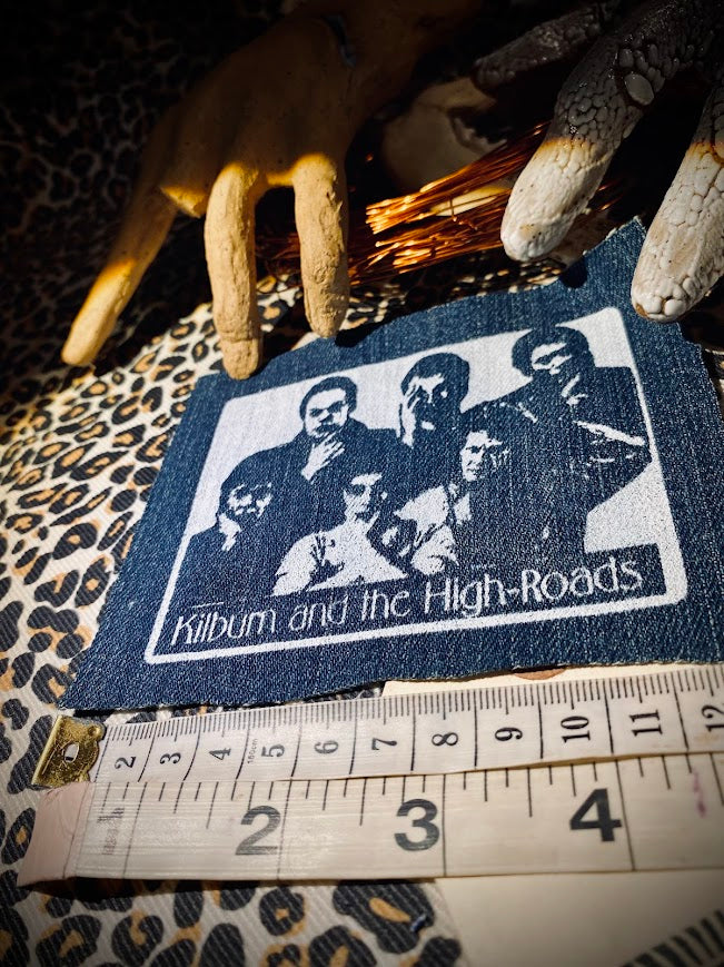 Kilburn and the High Roads, Ian Dury sew on patch