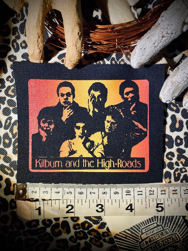 Kilburn and the High Roads, Ian Dury sew on patch