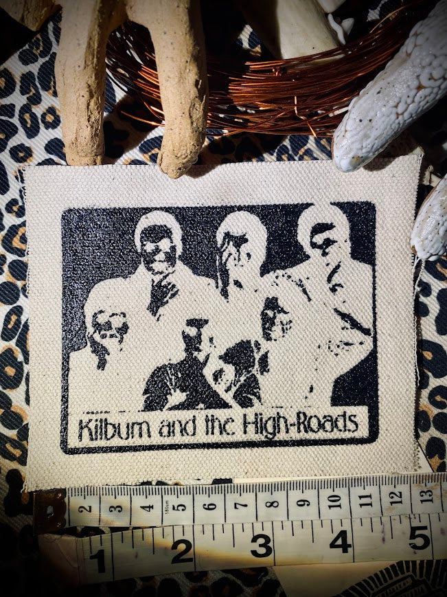 Kilburn and the High Roads, Ian Dury sew on patch