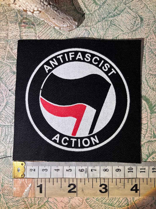 ANTIFA logo patch.