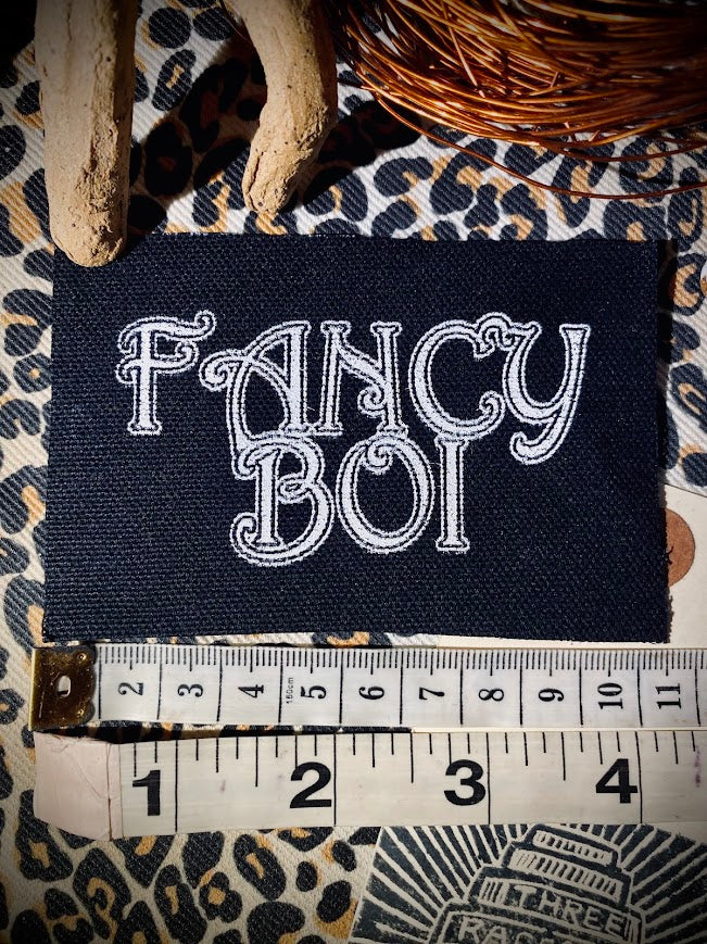 Fancy Boi patch for fancy folks