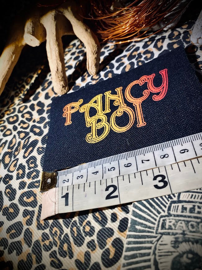 Fancy Boi patch for fancy folks