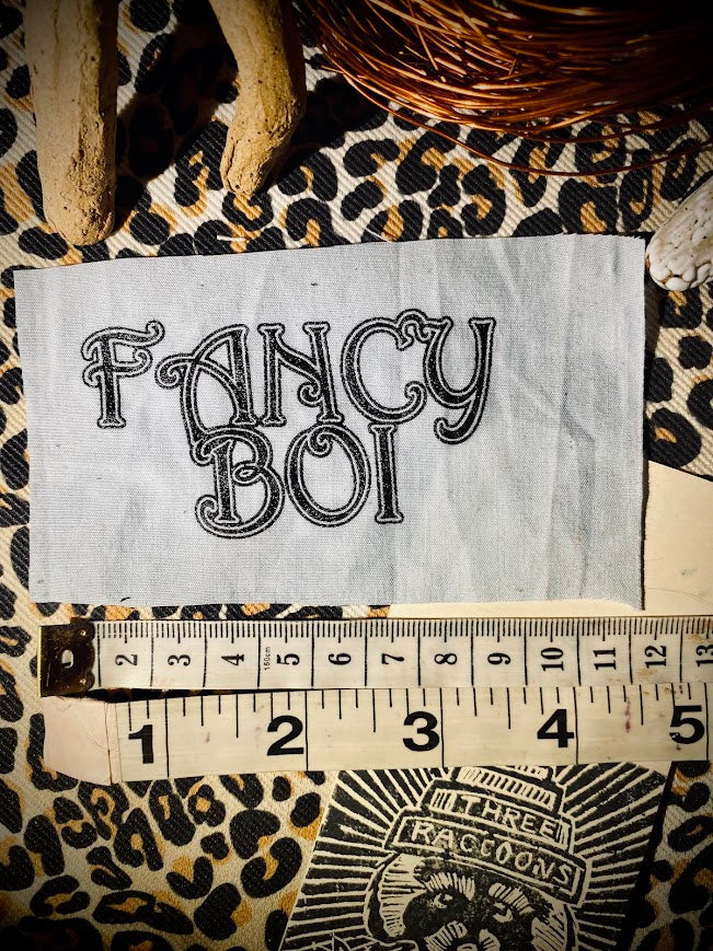 Fancy Boi patch for fancy folks