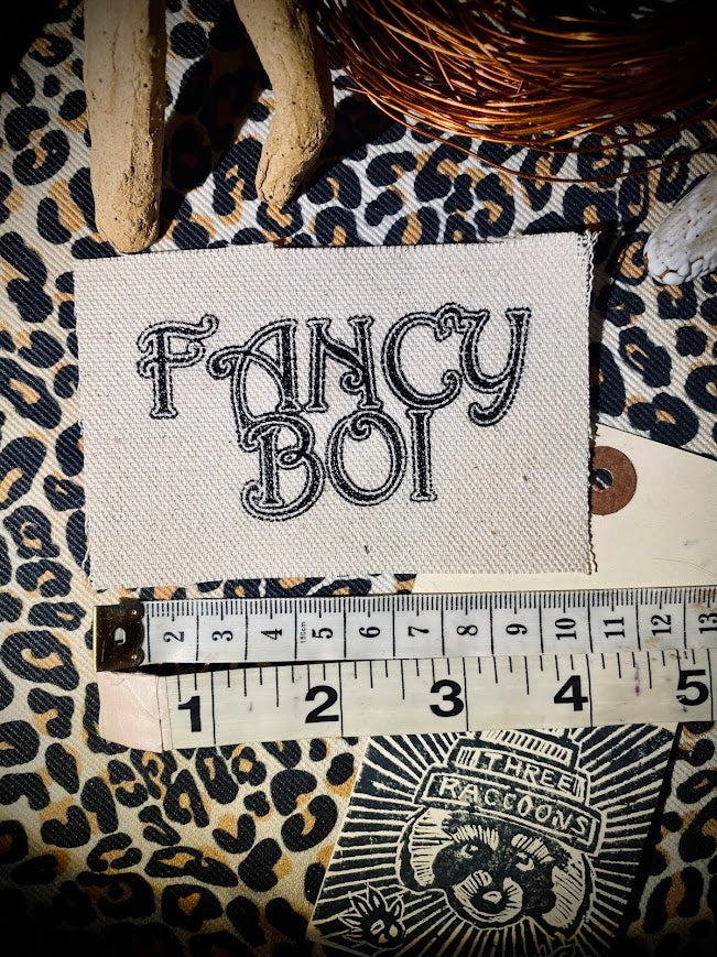 Fancy Boi patch for fancy folks