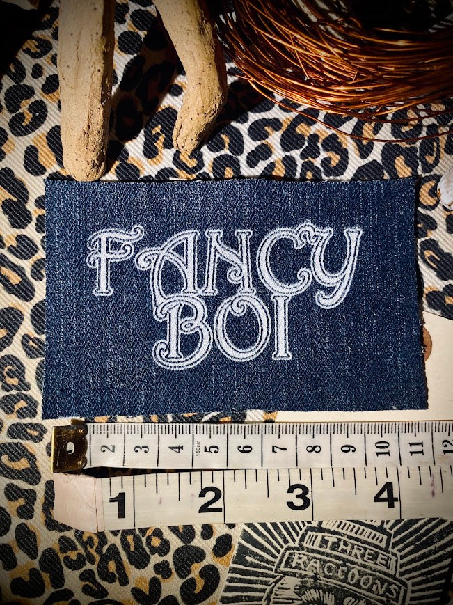 Fancy Boi patch for fancy folks