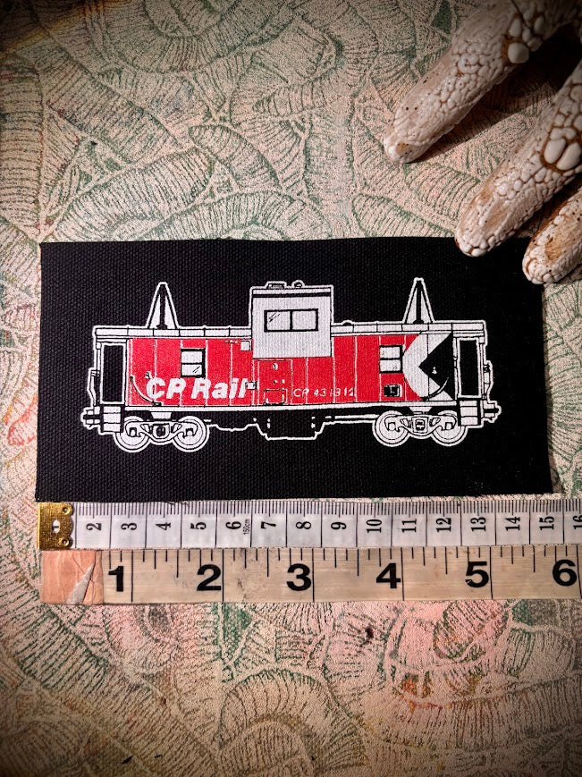 CP Rail Caboose sew on patch